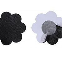 Nipple Pastie Disposable – PETALS (BLACK)