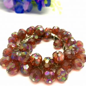 Bracelet - Iridescent Red Bangle