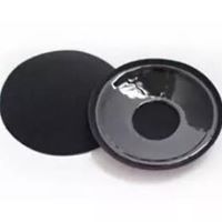 Silicone Breast Nipple Cover Pastie - ROUND (BLACK)