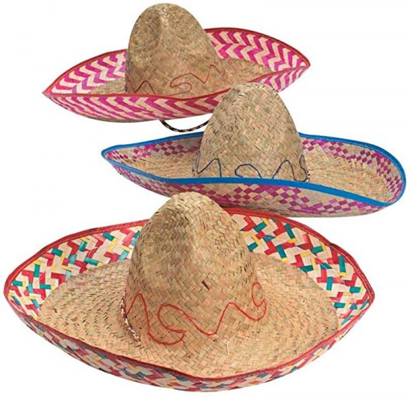 SOMBREROS - Adult Embroidered Sombreros 