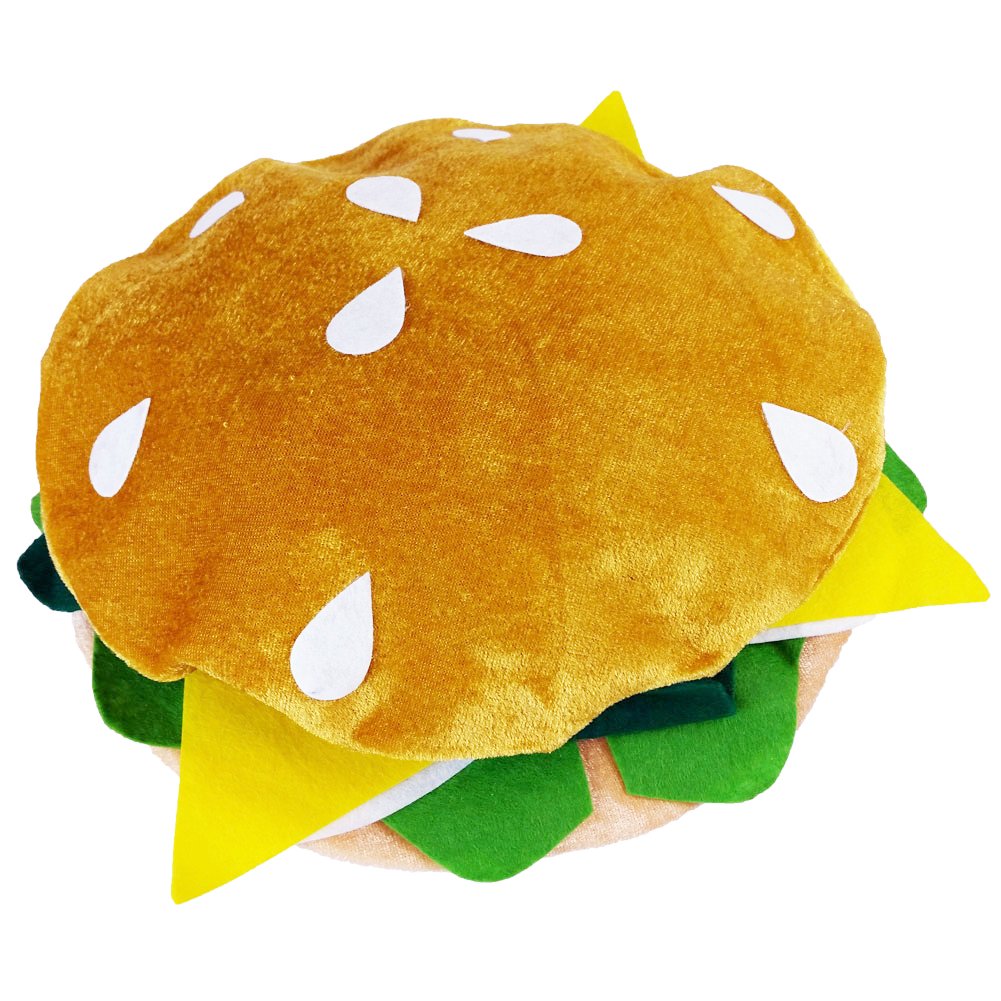 Funny Food - Hamburger Hat - Image 2