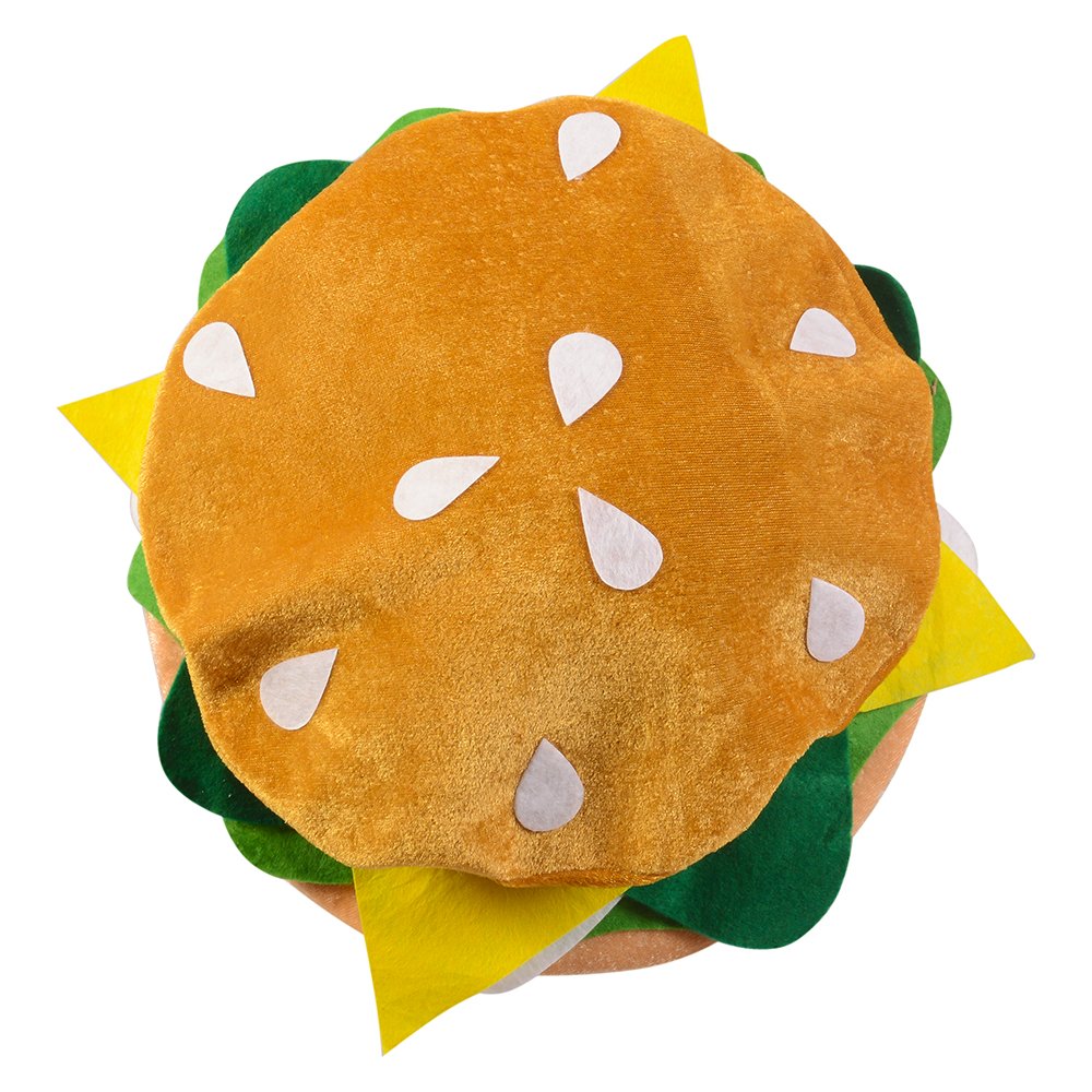 Funny Food - Hamburger Hat - Image 4