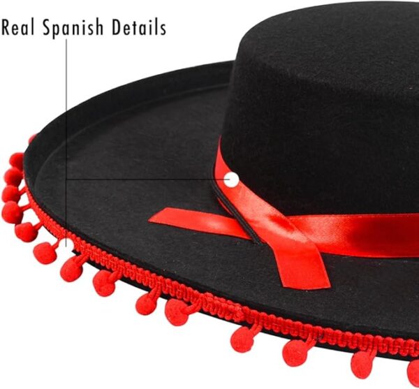 ADULT Spanish Costume Hat  - Image 4