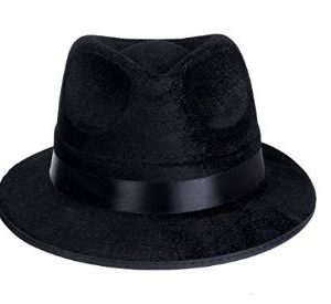 Fedora Hats - Soft Felt Gangster Fedora Costume Hat