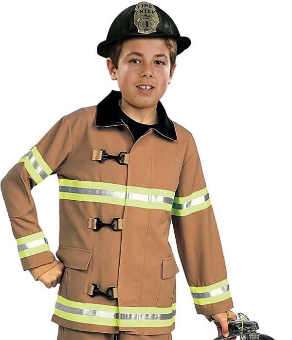 Career Day FIREFIGHTER – Boys Firefighter Costume Young Heroes