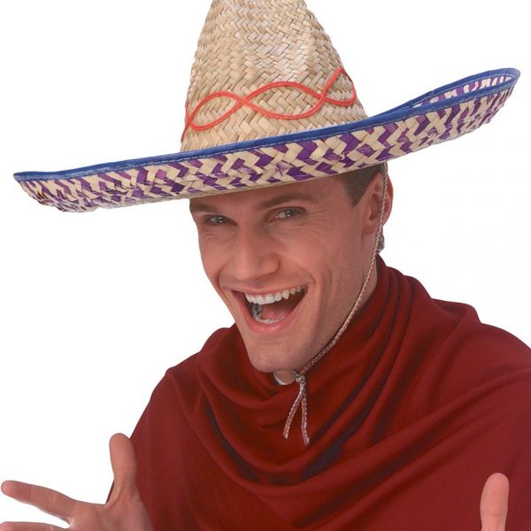SOMBREROS – Adult Embroidered Sombreros 