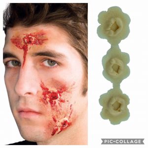 Prosthetic Bullet Hole Body Hits