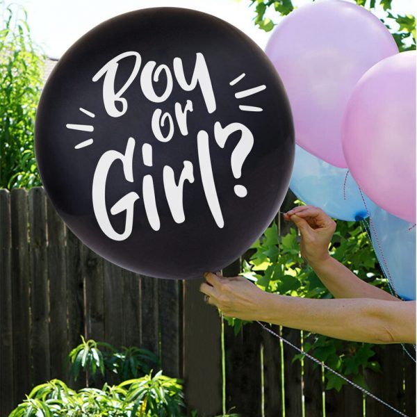 BALLOONS – 36” Gender Reveal Balloons – BOY