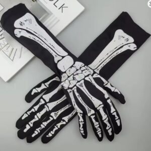 Full Finger Skeleton Gloves
