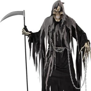 HALLOWEEN - Men’s Mr. Grim Reaper Adult Economy Costume - SIZE STANDARD