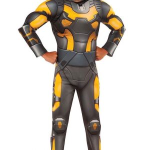 Super Hero Boy – Ant-Man Yellow Jacket Deluxe Costume CHD SIZE LARGE(8-10)