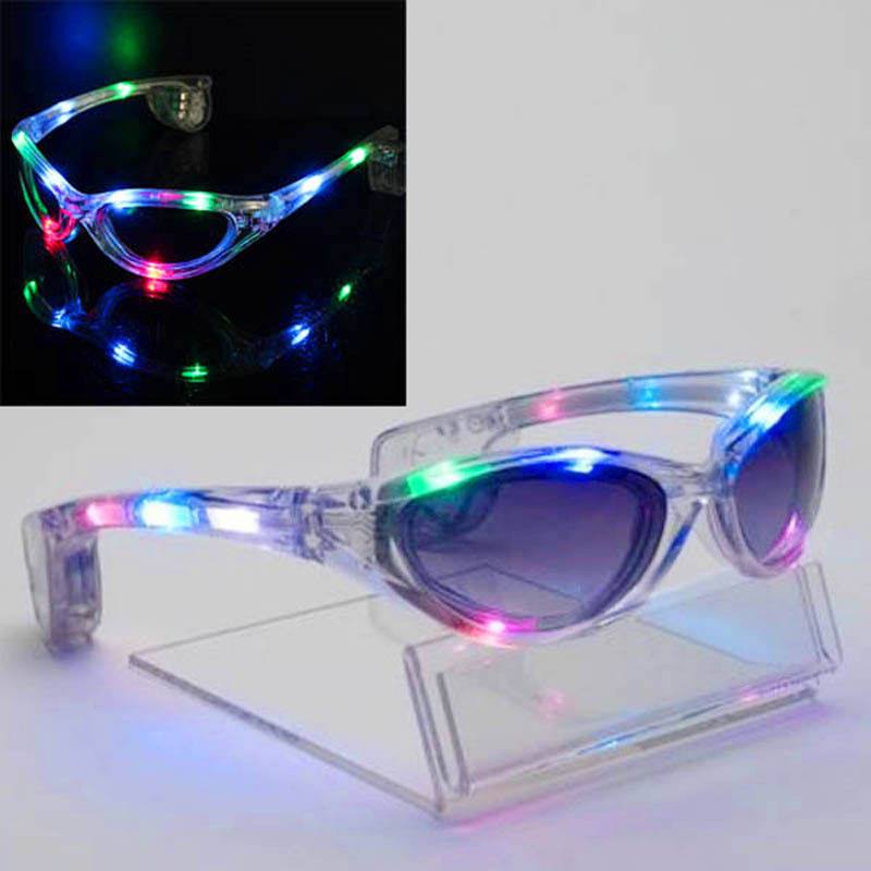 LED Sunglasses - CLEAR Rave Glasses