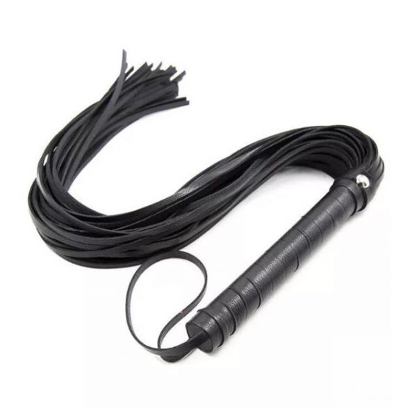 WHIP - Cat-o-nine Tail Whip - BLACK