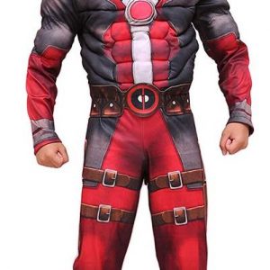 Super Hero Boy - Child Deadpool Costume CHD SIZE LARGE(9-10)