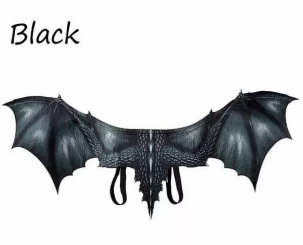 Animal Wings - Dragon Vampire Bat Wing - Black