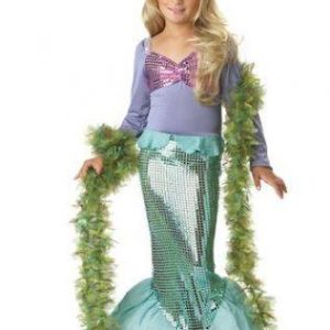 Mermaid Girls Costume -  Little Mermaid Costume Dress SIZE MEDIUM(7-10)