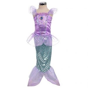 Mermaid Girls - Princess Mermaid Fairy Tale Costume Dress CHD SIZE 4T