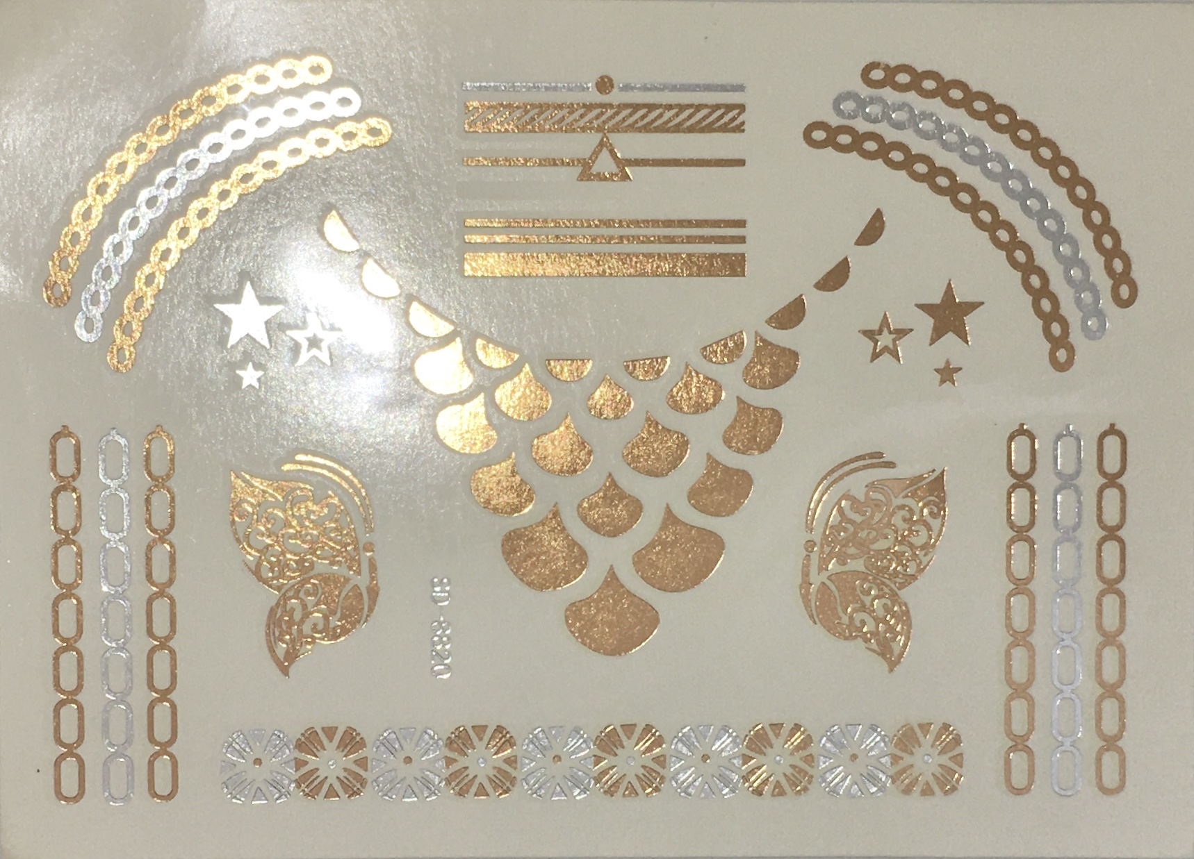 Metallic Flash Tattoo #37