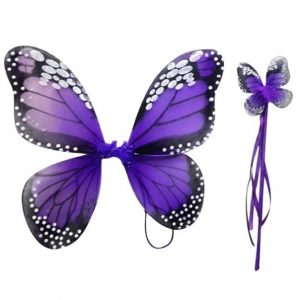 Butterfly Wings - Kids monarch butterfly wings - PURPLE