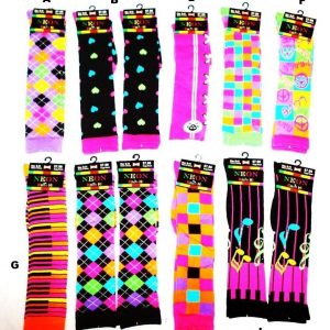 SOCKS - Knee High Socks Assorted Colors & Designs