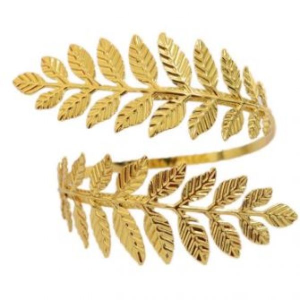 Armband – Greek Roman Laurel Leaf Bracelet Armband (GOLD)