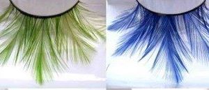 Long Feather Eyelashes