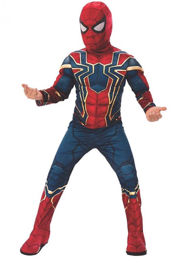 Super Hero Boy – Marvel Avengers: Infinity War Deluxe Iron Spider Child's Costume - Image 2