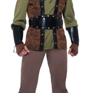 Mens Robin Hood Costume Leg Avenue Olive - SIZE M/L