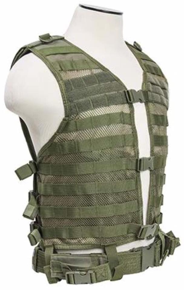 TACTICAL VEST - OLIVE GREEN Utility Vest