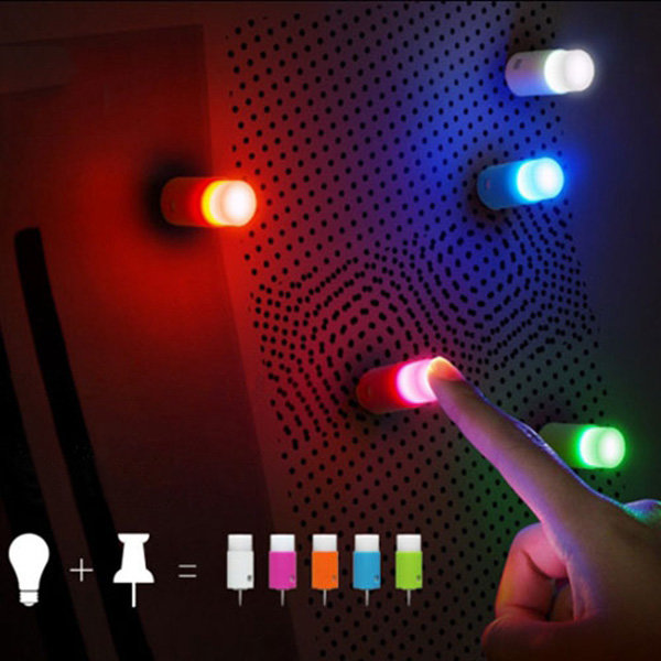 Push Pin One Touch Light - Set of 5 - Image 3