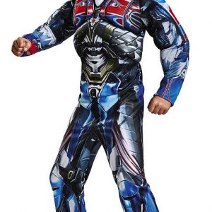 Super Hero Boy – Optimus Prime Movie Classic Muscle Costume CHD SIZE LARGE (10-12)
