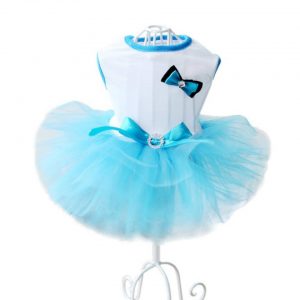 Pet Dog-Cat Cute Tutu Bow Layered Dress Skirt
