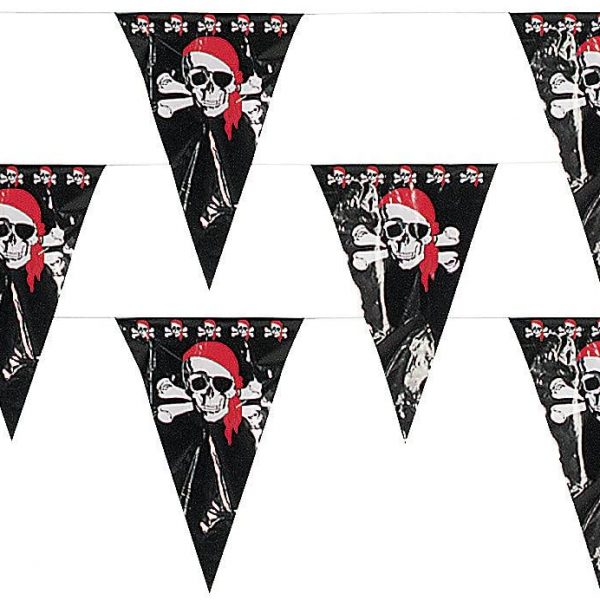 Pirate – Pennant Banner 100ft