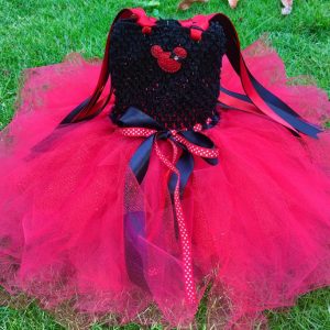 CUSTOM MADE Baby/Toddler tutu dress –  Simple Toddler Minnie Mouse Sparkle Tutu Dress SIZE: 2YRS