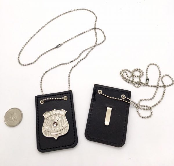 POLICE BADGE - Small “Special Police” chain badge
