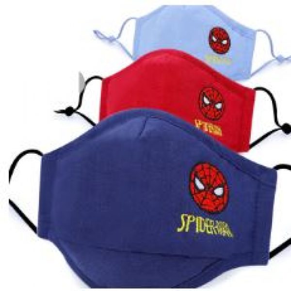 Anti-Dust Protective Masks for boys 3-12Y – Spiderman – 1