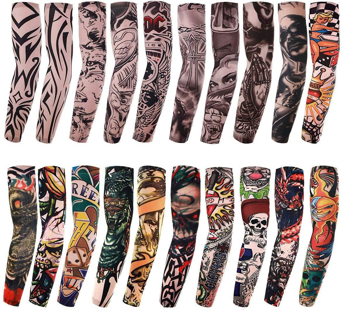 Temporary Tattoo Arm Sunscreen Sleeves SINGLE