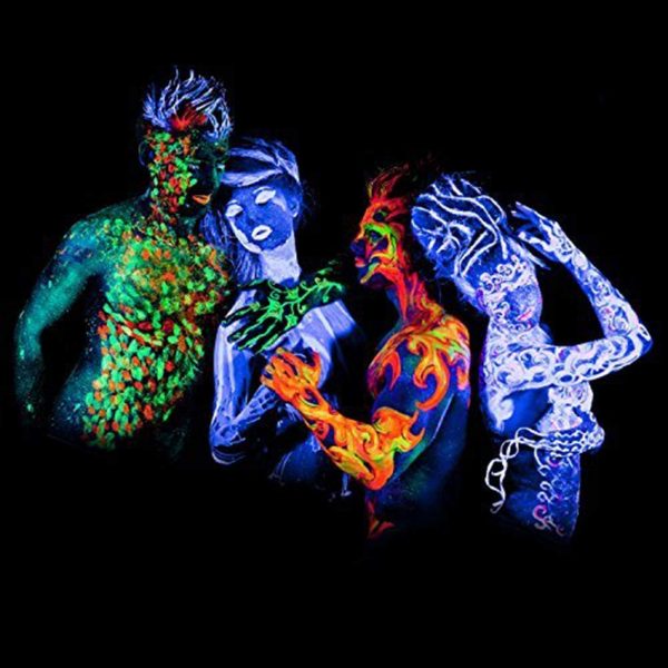 NEON FACE PAINT 25ml  UV Paint Glow Body Paint (Squish & Glow) - Image 2