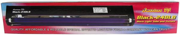 HALLOWEEN DECORATION - American Dj Black 24Blb 2Ft Blacklight Tube And Fixture - Image 3