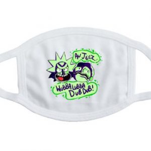 ANTI DUST Cotton Blend Black Anime Face Mask – RICK + MORTY - 5