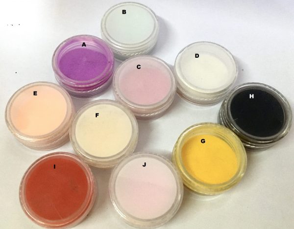 Color Acrylic Powder Dust - 1g