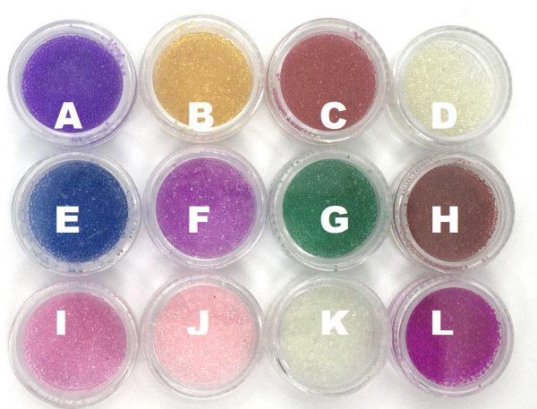 Glitter Nail Caviar - Clear
