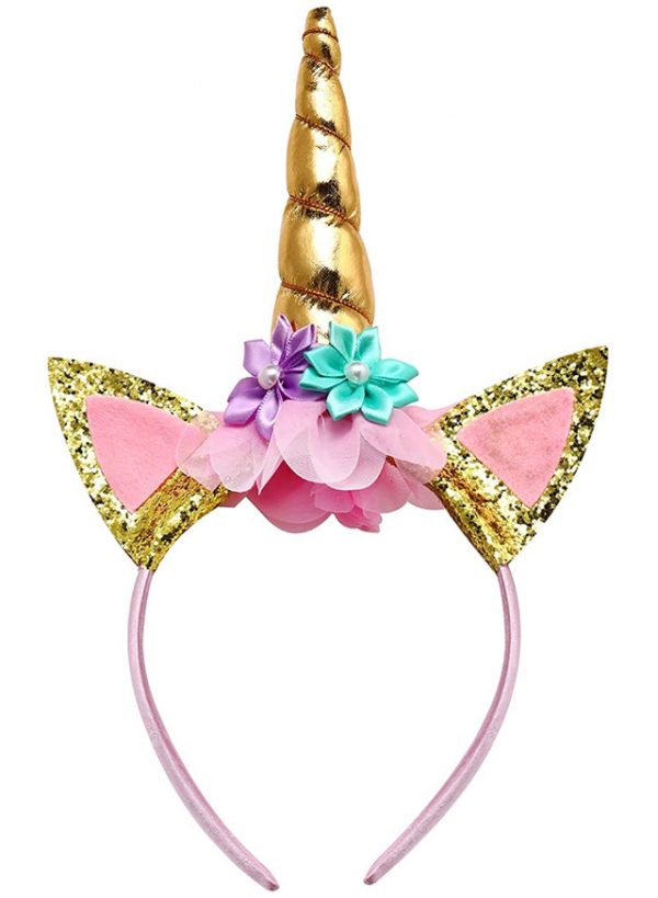 Unicorn ???? Headband - GLITTER GOLD
