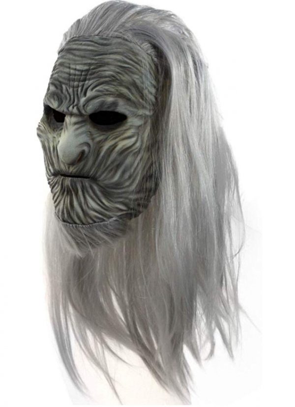 HALLOWEEN MASK - Latex Zombie Mask Cosplay Costume Party Mask Grey