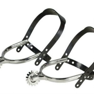 Steampunk Cowboy Costume Accessory Black Spurs