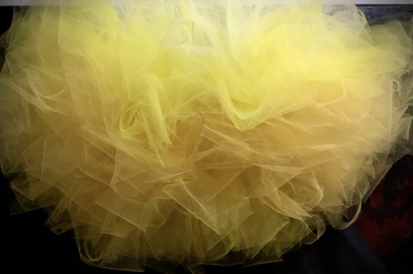 CUSTOM MADE Toddler tutu –  Extra Fluffy 3-Layer Yellow Ombre Tutu - Image 2
