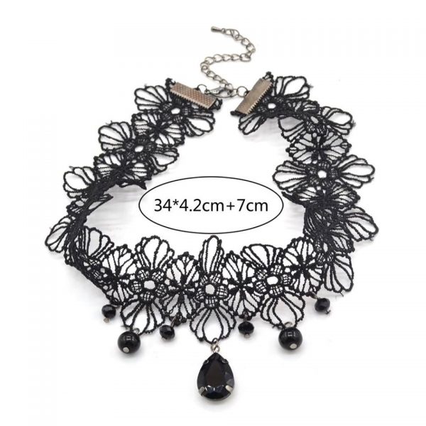 Lace Choker - Victorian Lace Choker 1