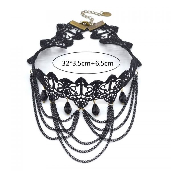 Lace Choker - Victorian Lace Choker 3