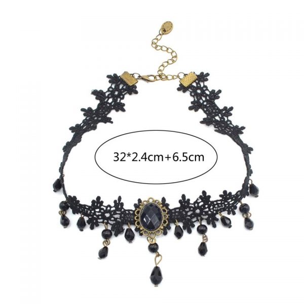 Lace Choker - Victorian Lace Choker 4