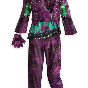 DESCENDANTS - Authentic Disney Deluxe Mal costume SIZE: CHD(13)